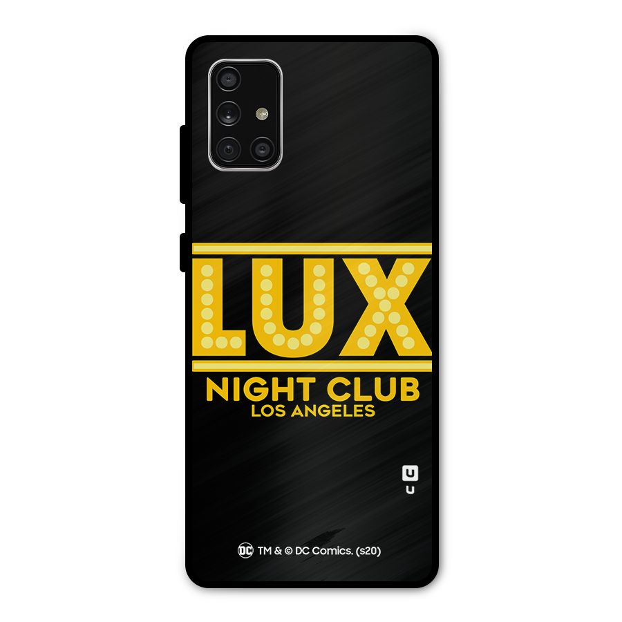 Lucifer Club Los Angeles Metal Back Case for Galaxy A71