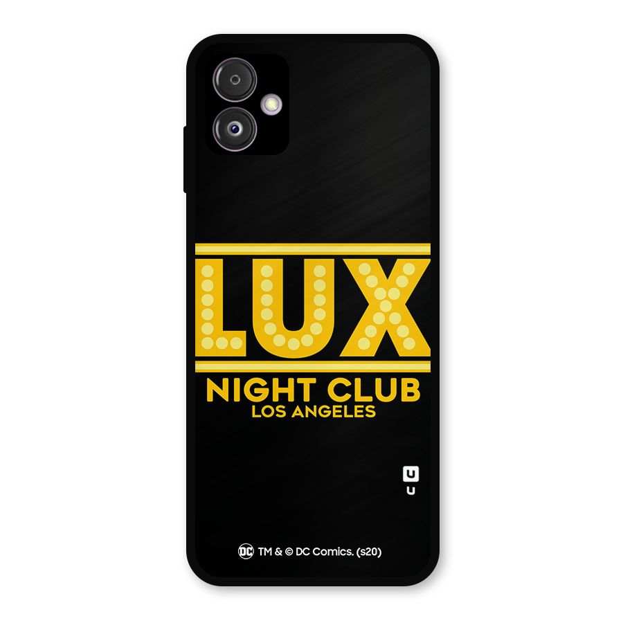 Lucifer Club Los Angeles Metal Back Case for Galaxy F14
