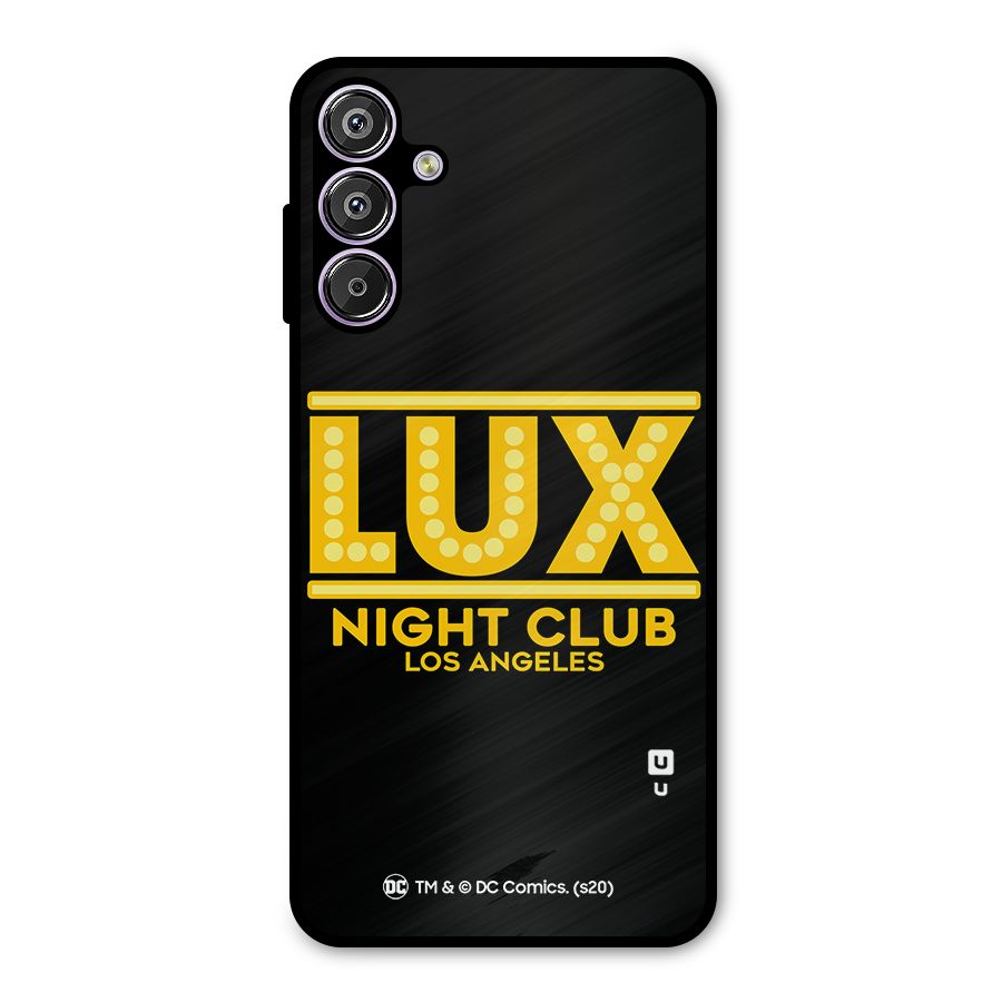 Lucifer Club Los Angeles Metal Back Case for Galaxy F15