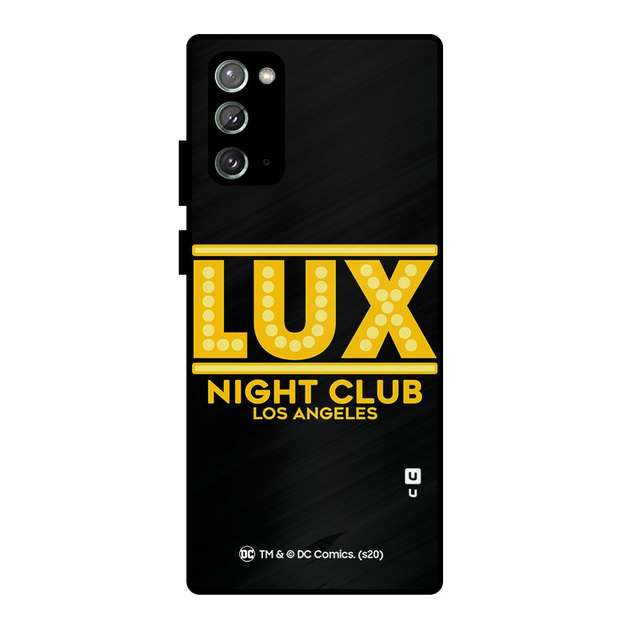 Lucifer Club Los Angeles Metal Back Case for Galaxy Note 20