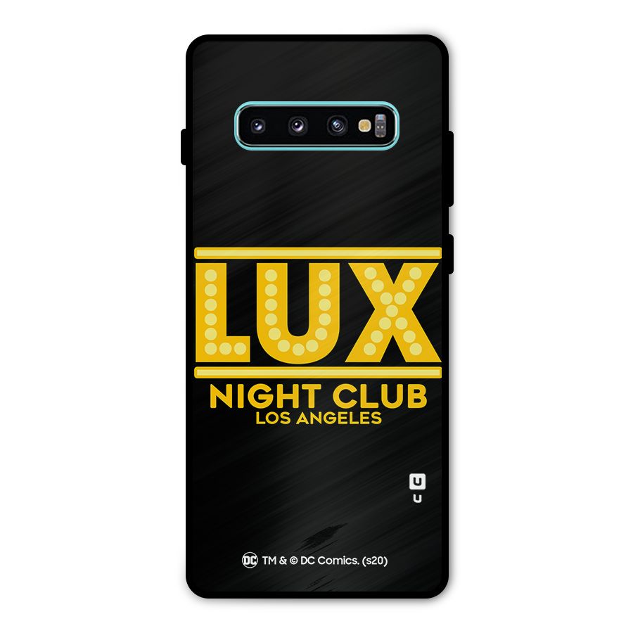 Lucifer Club Los Angeles Metal Back Case for Galaxy S10 Plus