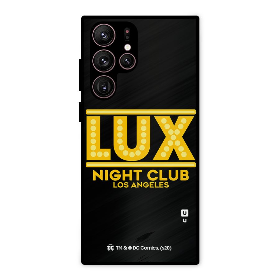 Lucifer Club Los Angeles Metal Back Case for Galaxy S22 Ultra 5G