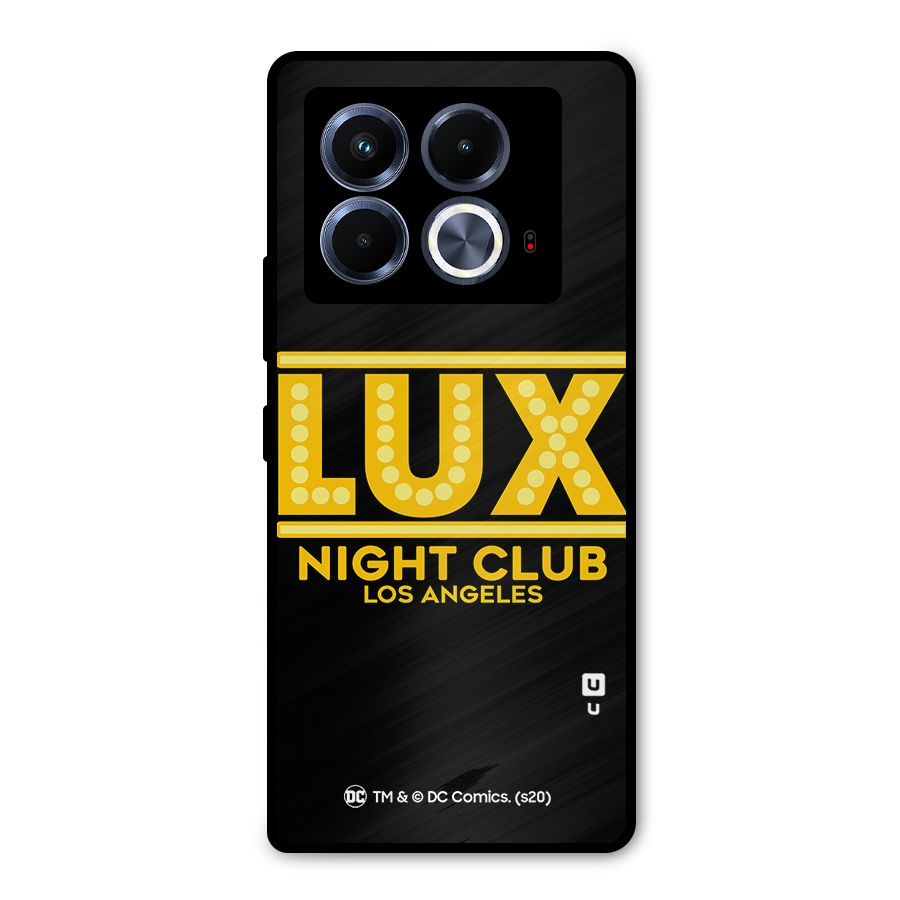 Lucifer Club Los Angeles Metal Back Case for Infinix Note 40 5G