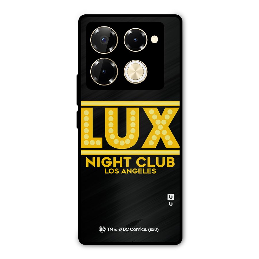 Lucifer Club Los Angeles Metal Back Case for Infinix Note 40 Pro Plus