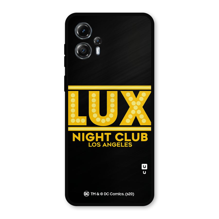 Lucifer Club Los Angeles Metal Back Case for Moto G13