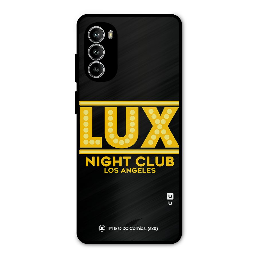 Lucifer Club Los Angeles Metal Back Case for Moto G52