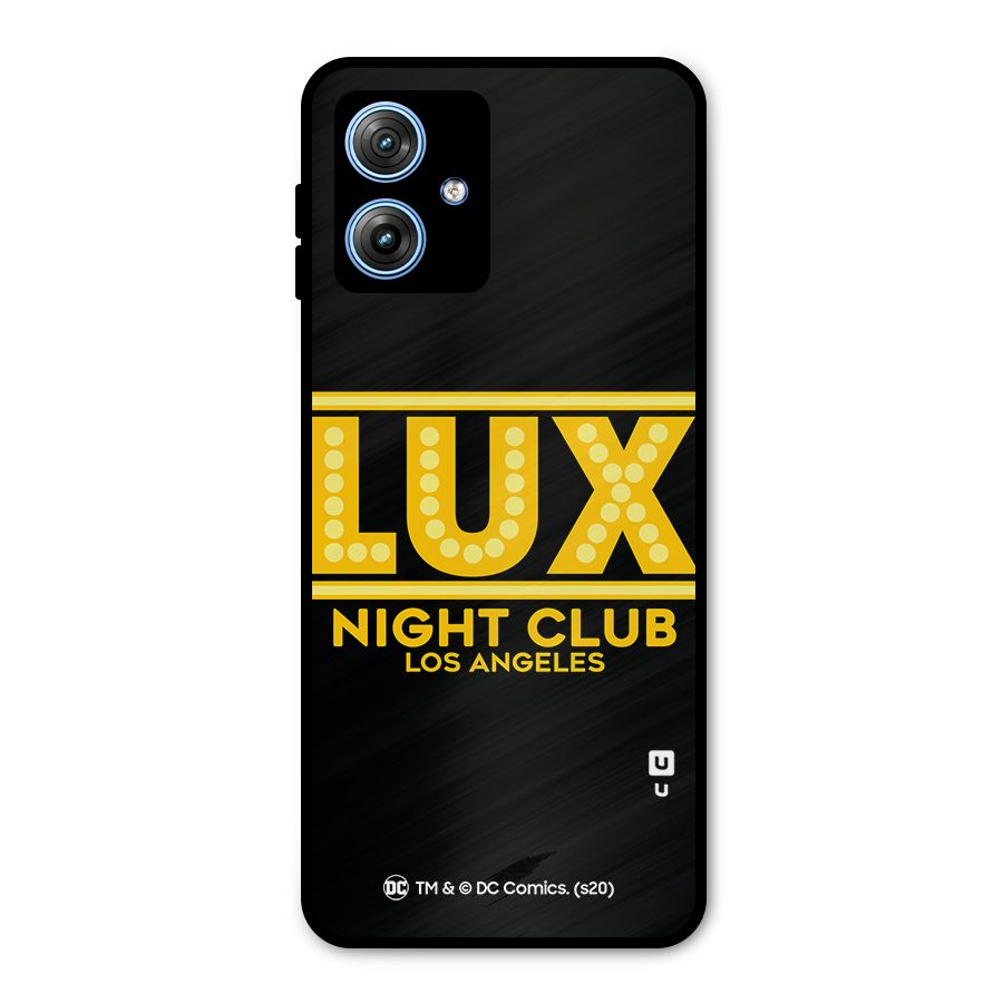 Lucifer Club Los Angeles Metal Back Case for Moto G54