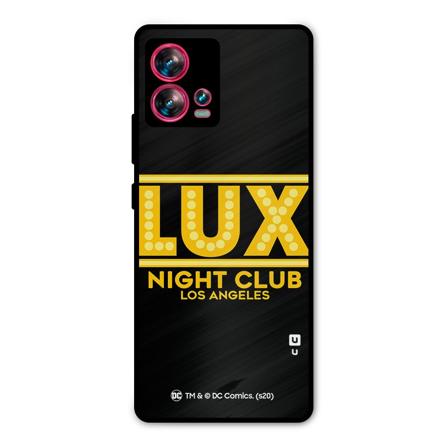 Lucifer Club Los Angeles Metal Back Case for Motorola Edge 30 Fusion