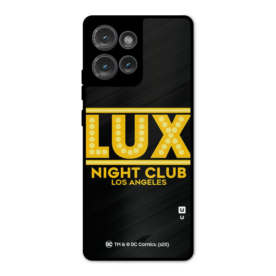 Lucifer Club Los Angeles Metal Back Case for Motorola Edge 50
