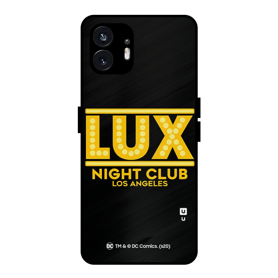 Lucifer Club Los Angeles Metal Back Case for Nothing Phone 2