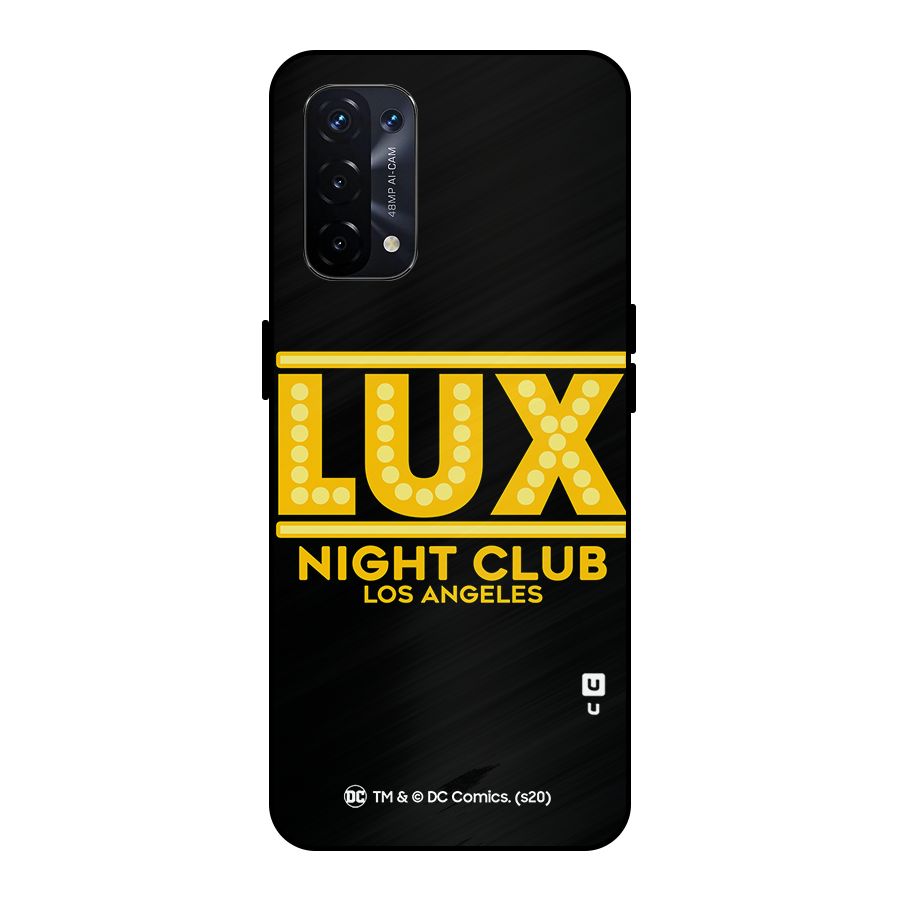 Lucifer Club Los Angeles Metal Back Case for Oppo A74 5G