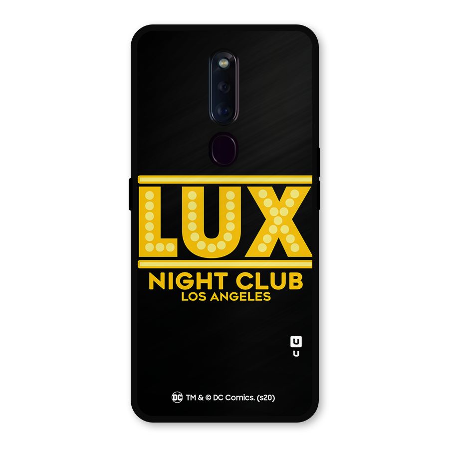 Lucifer Club Los Angeles Metal Back Case for Oppo F11 Pro