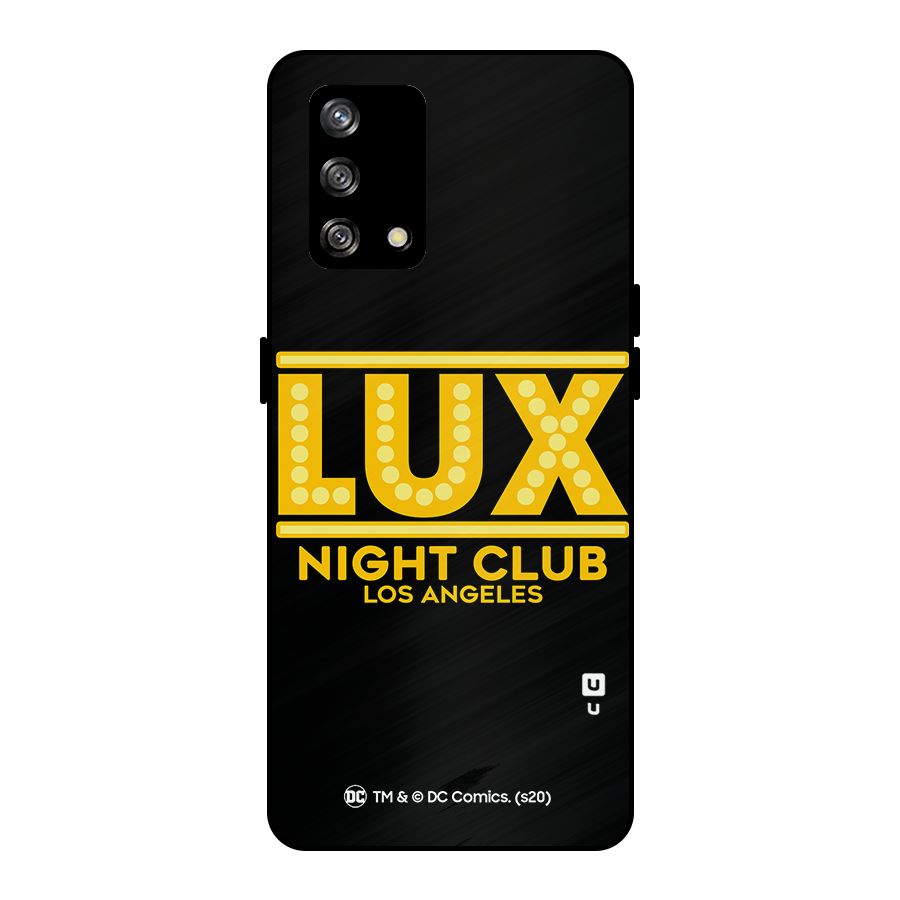 Lucifer Club Los Angeles Metal Back Case for Oppo F19