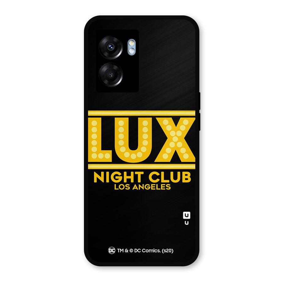Lucifer Club Los Angeles Metal Back Case for Oppo K10 (5G)