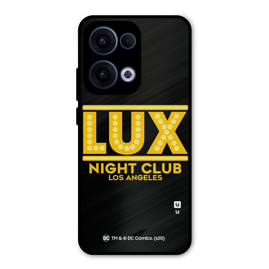 Lucifer Club Los Angeles Metal Back Case for Oppo Reno13