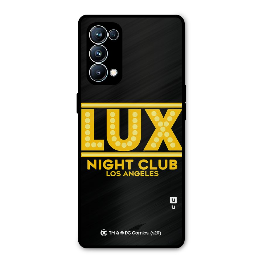 Lucifer Club Los Angeles Metal Back Case for Oppo Reno5 Pro 5G