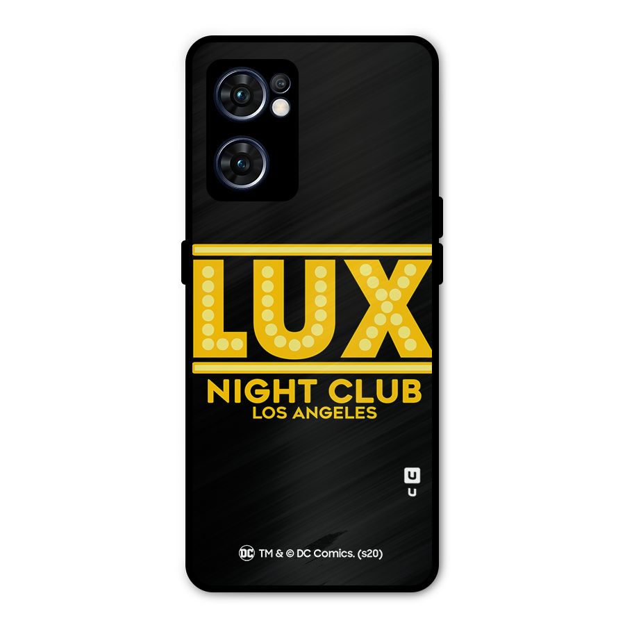 Lucifer Club Los Angeles Metal Back Case for Oppo Reno7 5G