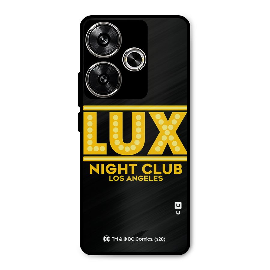 Lucifer Club Los Angeles Metal Back Case for Poco F6