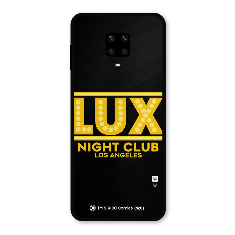 Lucifer Club Los Angeles Metal Back Case for Poco M2