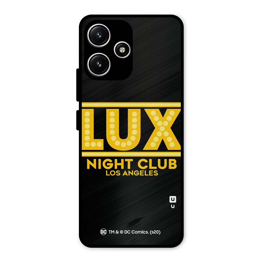 Lucifer Club Los Angeles Metal Back Case for Poco M6 Pro