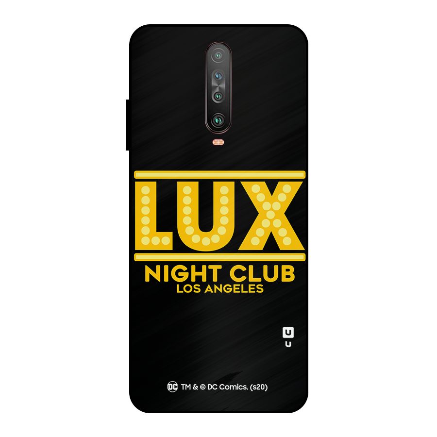Lucifer Club Los Angeles Metal Back Case for Poco X2