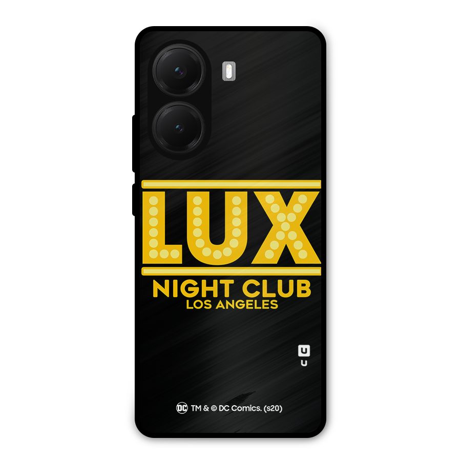 Lucifer Club Los Angeles Metal Back Case for Poco X7 Pro