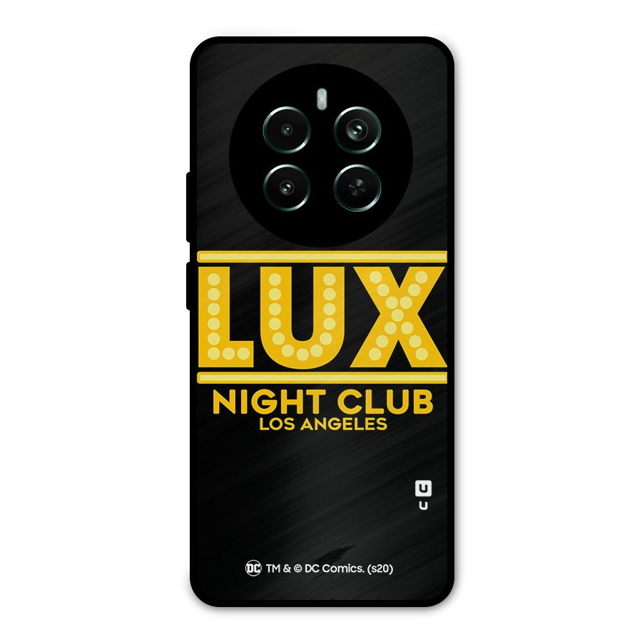 Lucifer Club Los Angeles Metal Back Case for Realme 12 Pro Plus