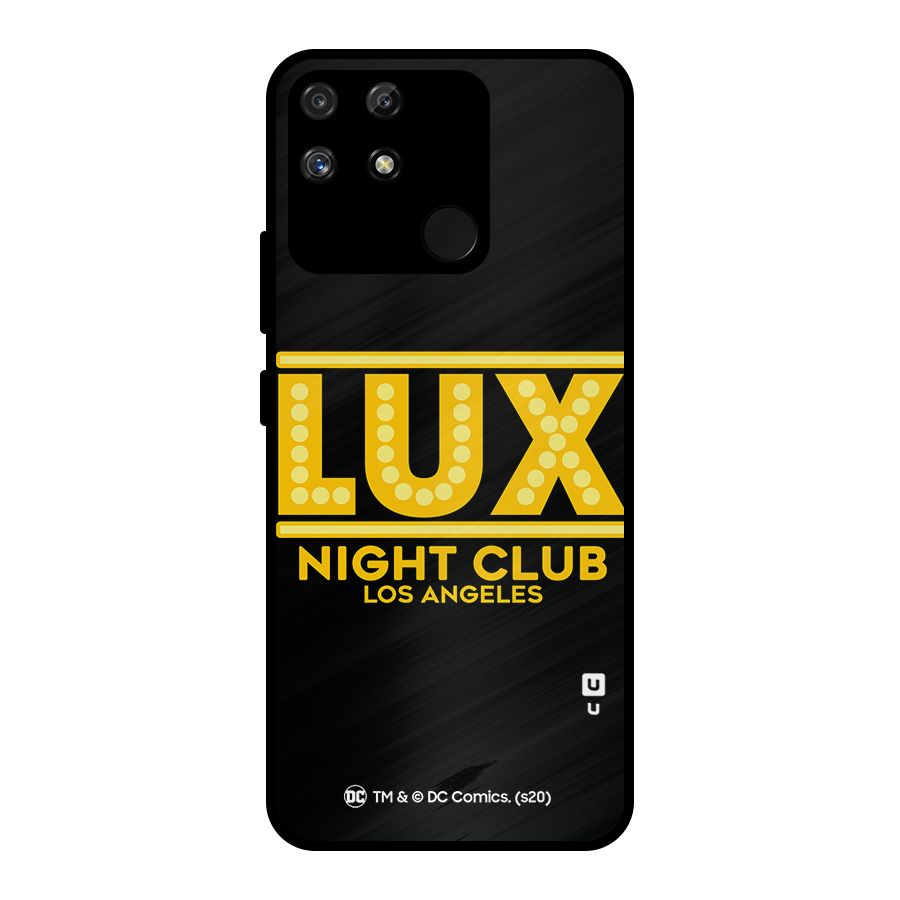 Lucifer Club Los Angeles Metal Back Case for Realme Narzo 50A