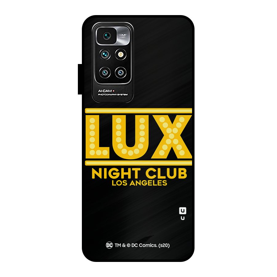 Lucifer Club Los Angeles Metal Back Case for Redmi 10 Prime