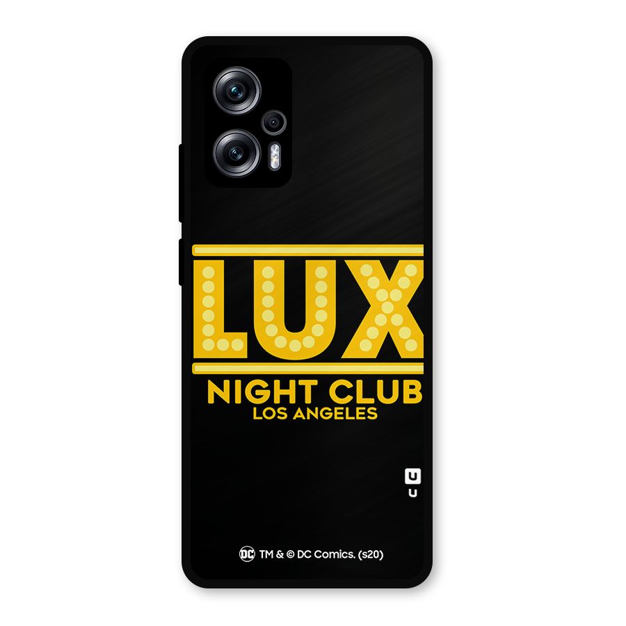 Lucifer Club Los Angeles Metal Back Case for Redmi K50i