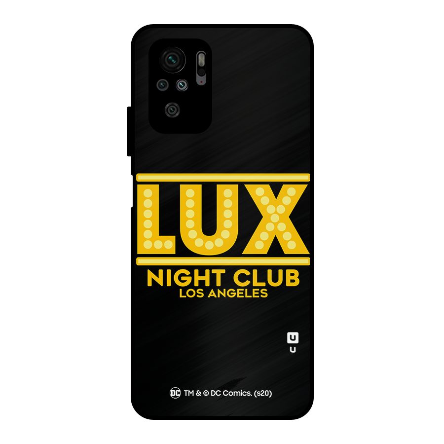 Lucifer Club Los Angeles Metal Back Case for Redmi Note 10S