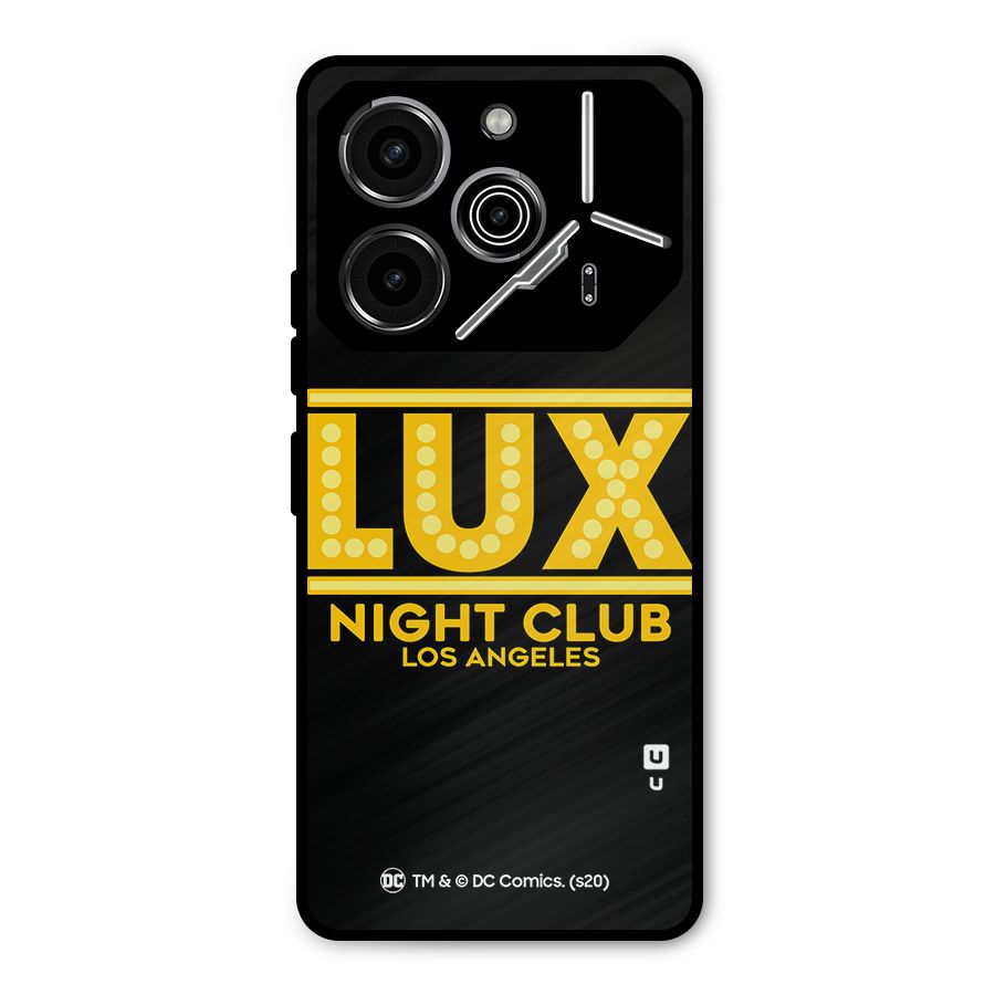 Lucifer Club Los Angeles Metal Back Case for Tecno Pova 6 Pro