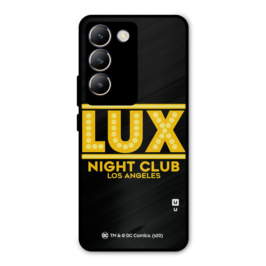Lucifer Club Los Angeles Metal Back Case for Vivo T3 5G