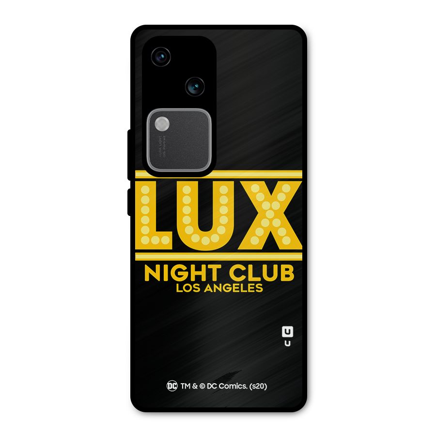 Lucifer Club Los Angeles Metal Back Case for Vivo V30