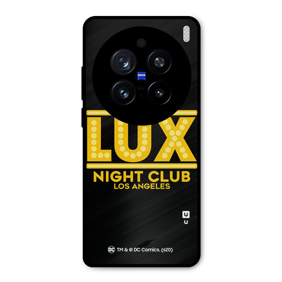 Lucifer Club Los Angeles Metal Back Case for Vivo X200 Pro