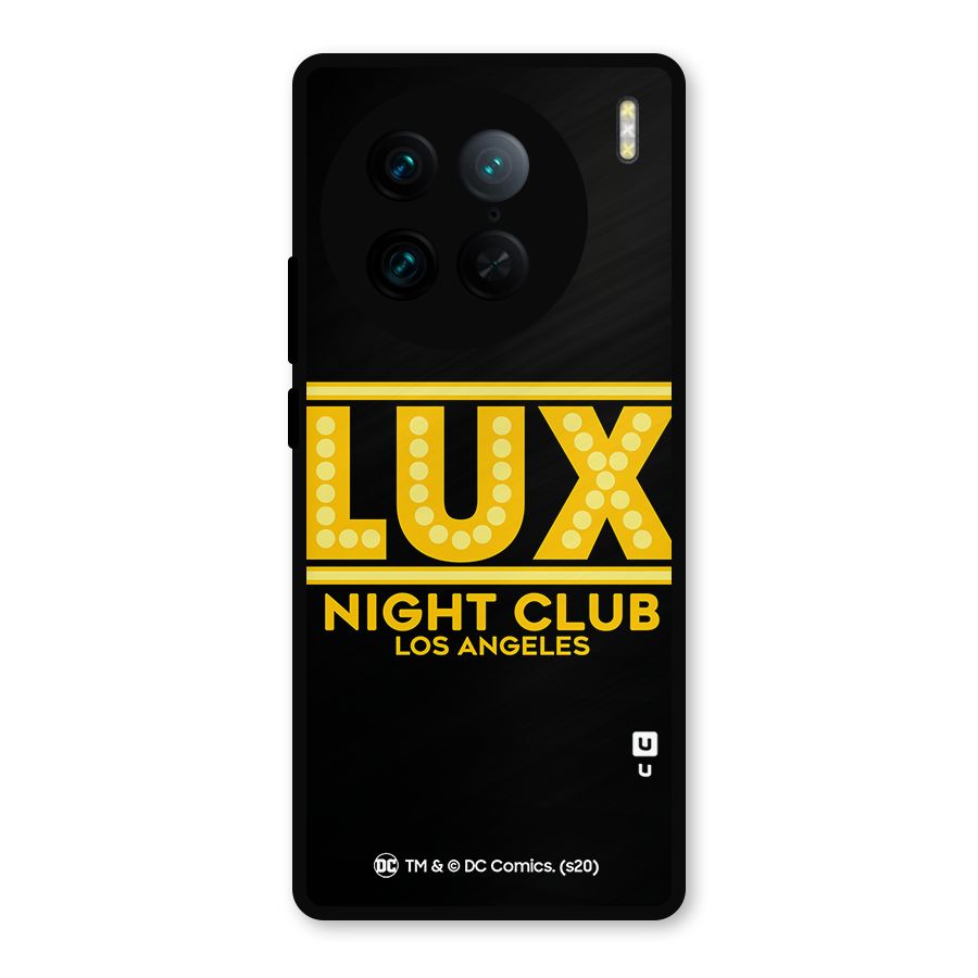 Lucifer Club Los Angeles Metal Back Case for Vivo X90 Pro
