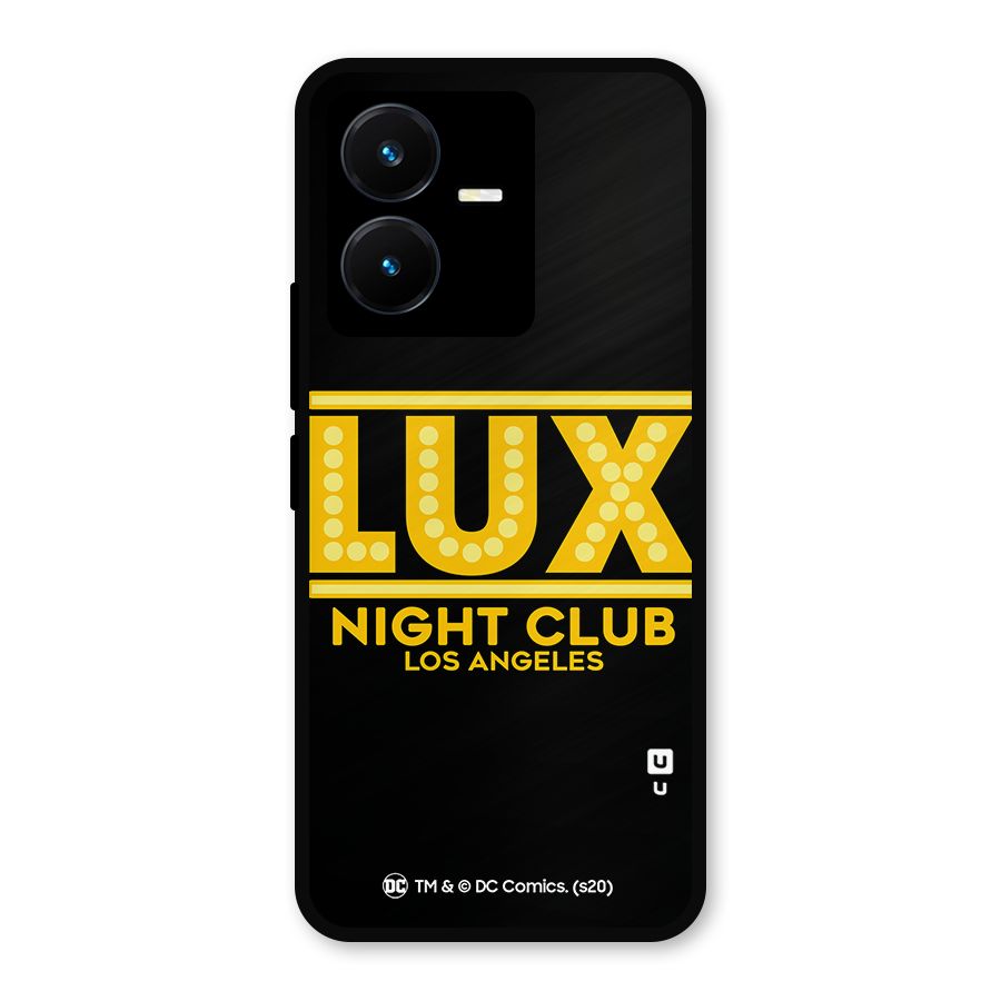 Lucifer Club Los Angeles Metal Back Case for Vivo Y22s