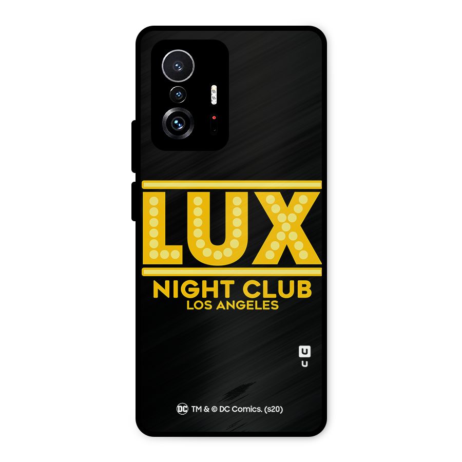Lucifer Club Los Angeles Metal Back Case for Xiaomi 11T Pro