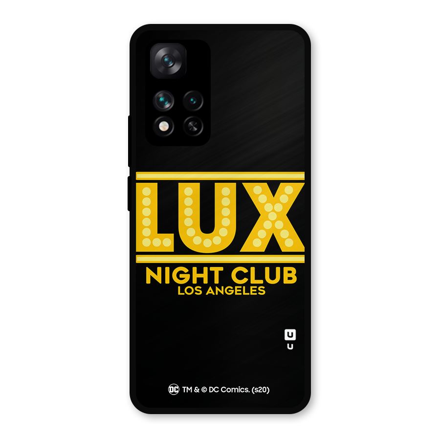 Lucifer Club Los Angeles Metal Back Case for Xiaomi 11i Hypercharge 5G