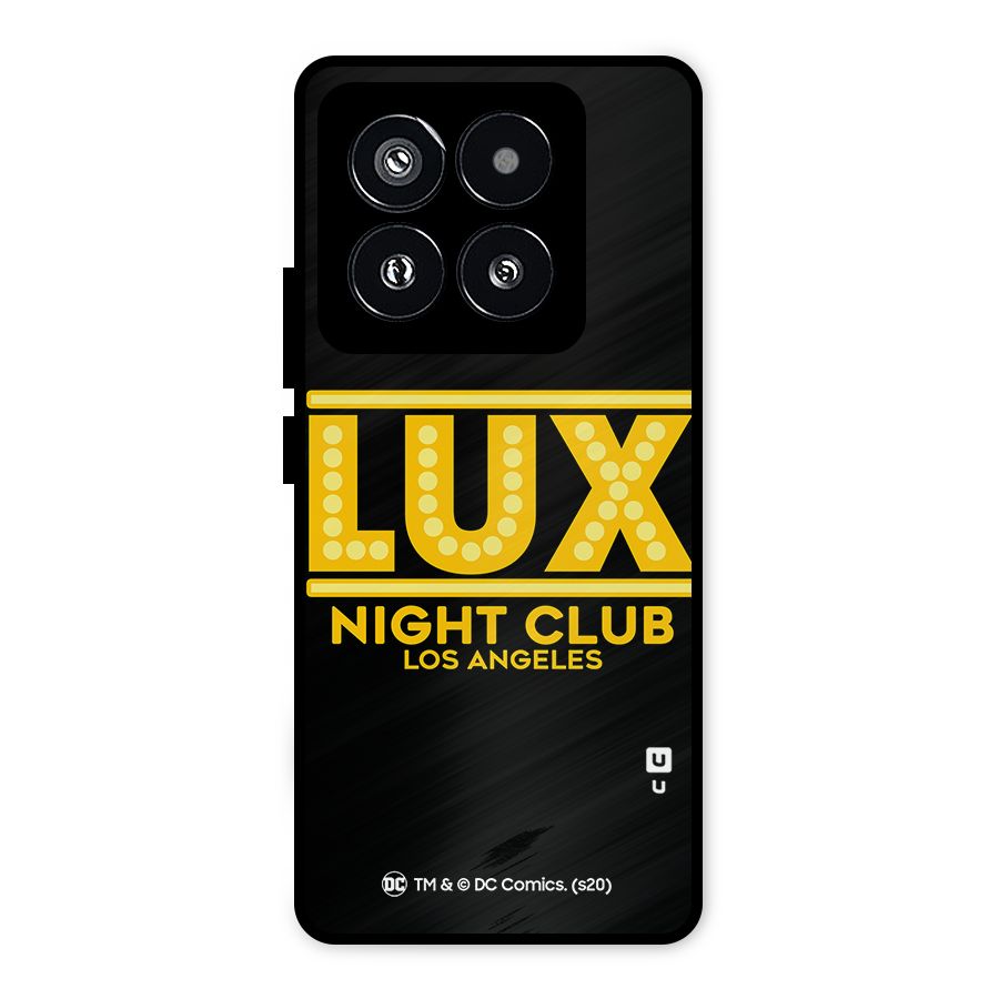 Lucifer Club Los Angeles Metal Back Case for Xiaomi 14 Pro