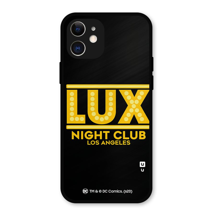 Lucifer Club Los Angeles Metal Back Case for iPhone 12