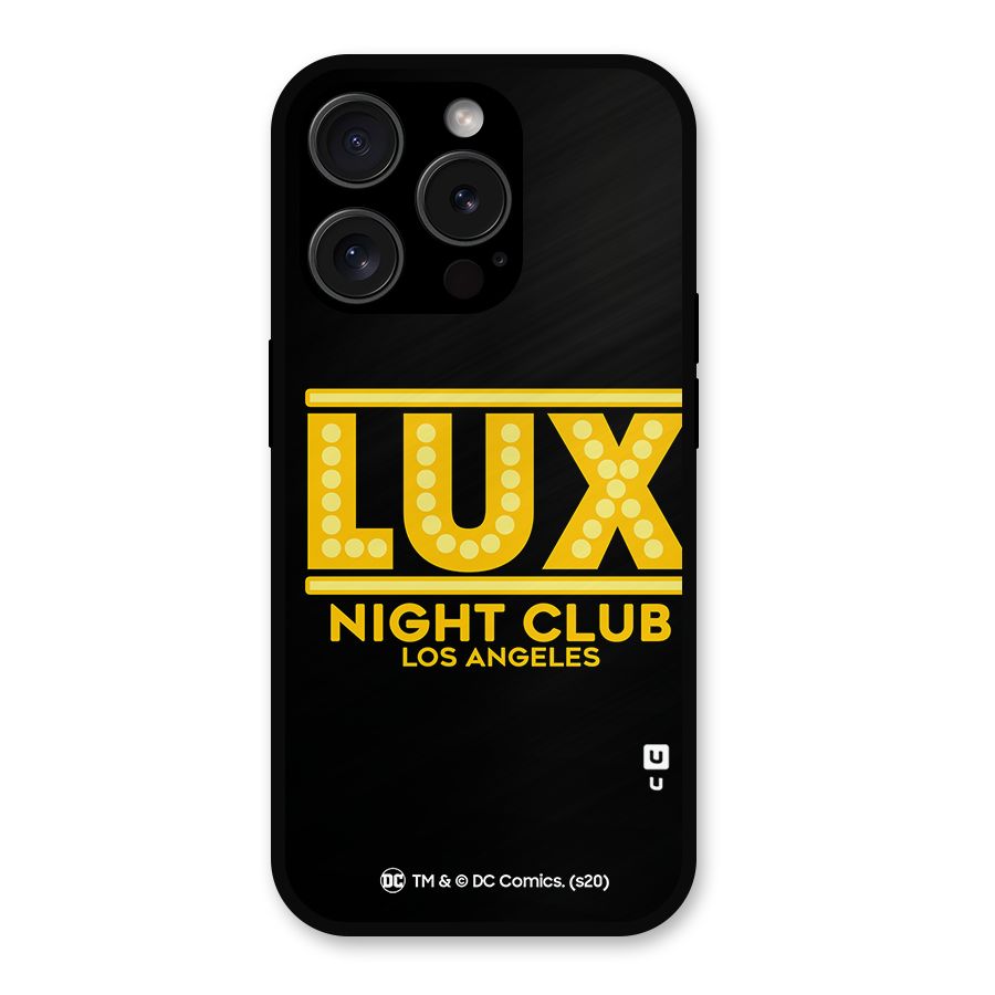 Lucifer Club Los Angeles Metal Back Case for iPhone 15 Pro