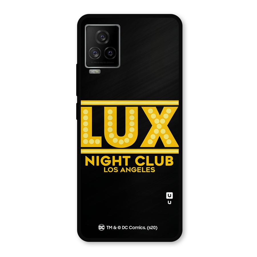 Lucifer Club Los Angeles Metal Back Case for iQOO 7 Legend 5G