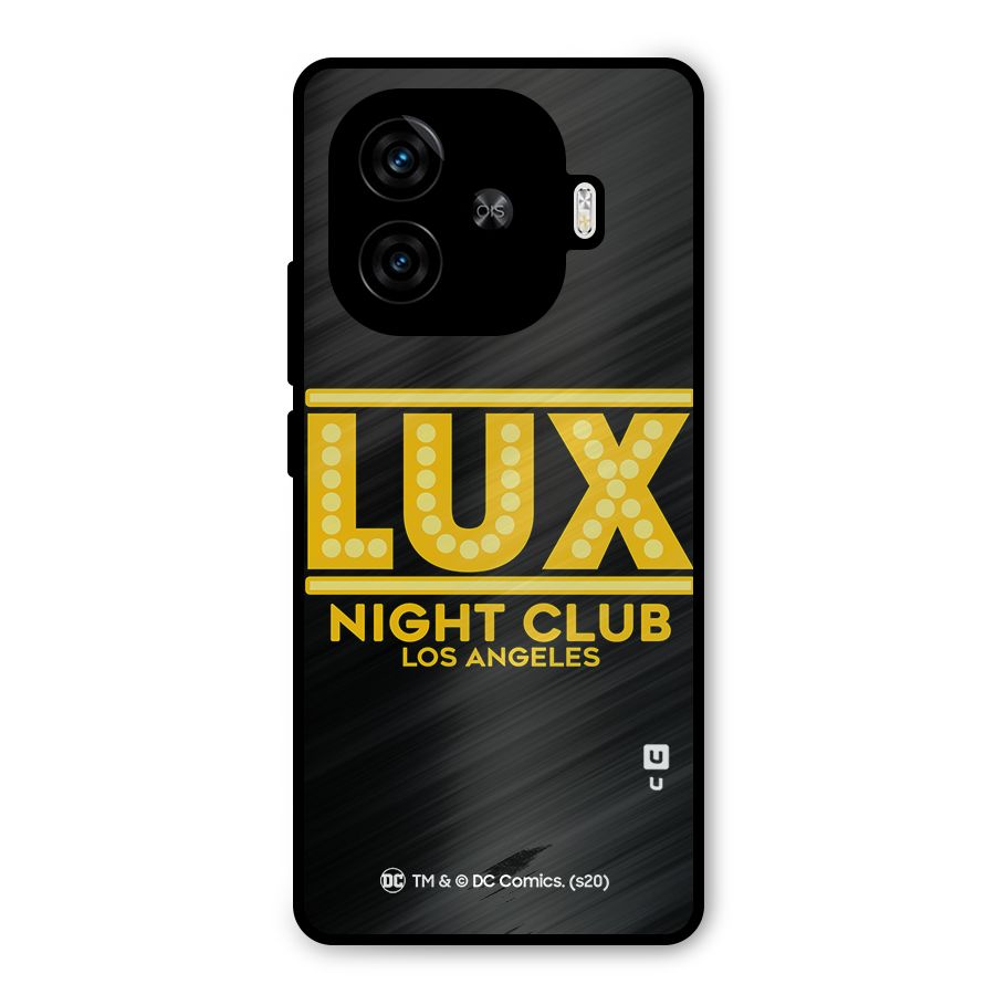 Lucifer Club Los Angeles Metal Back Case for iQOO Z9 Turbo