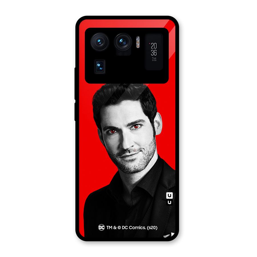 Lucifer Devil Smile Glass Back Case for Mi 11 Ultra