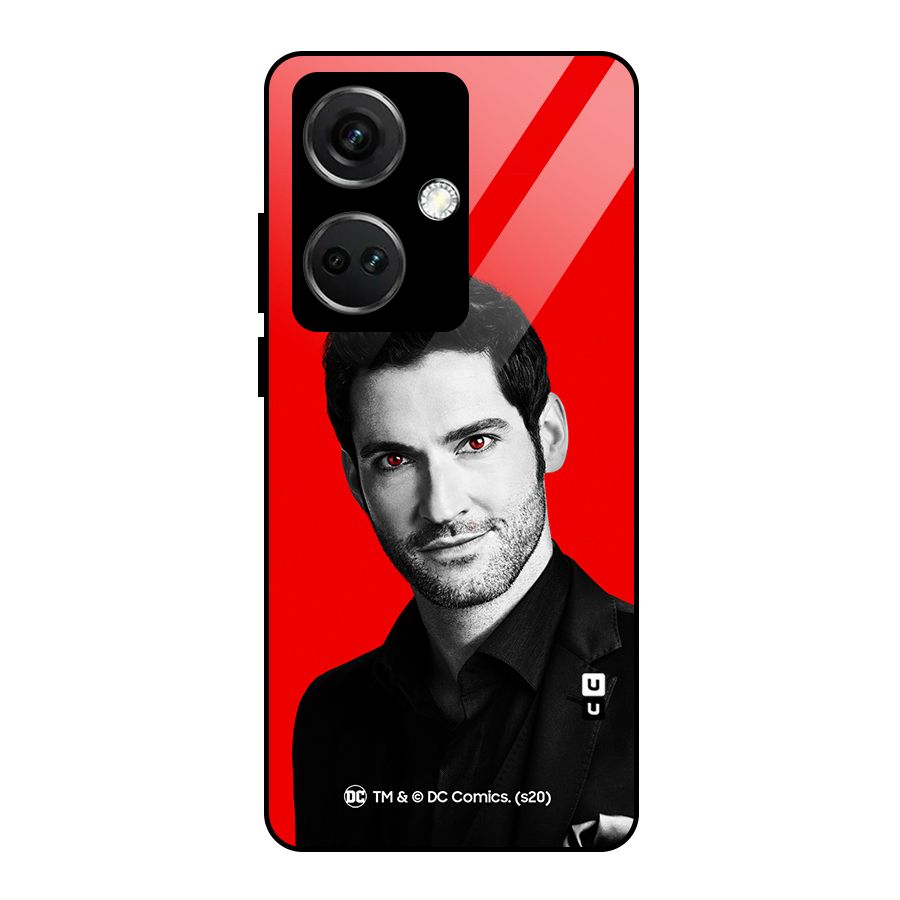 Lucifer Devil Smile Glass Back Case for OnePlus Nord CE 3 5G