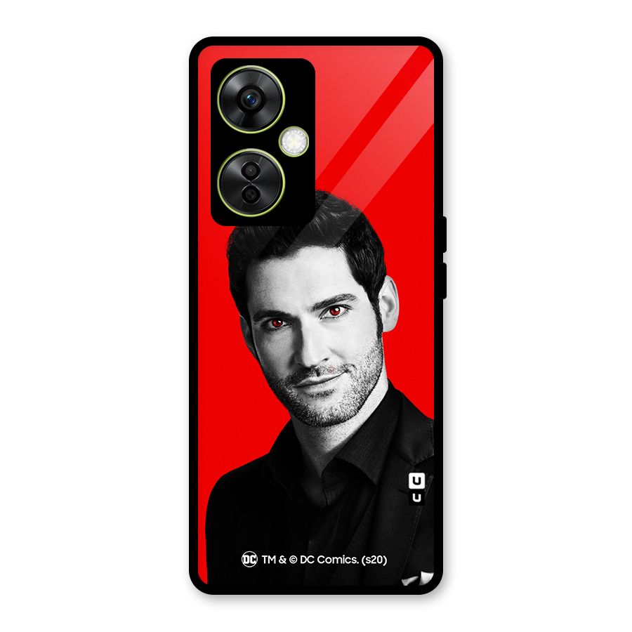 Lucifer Devil Smile Glass Back Case for OnePlus Nord CE 3 Lite