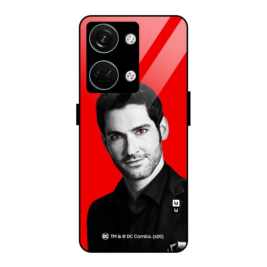 Lucifer Devil Smile Glass Back Case for Oneplus Nord 3