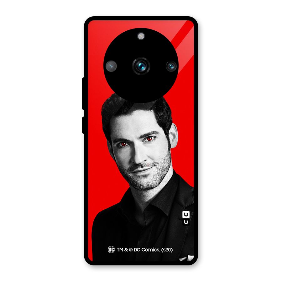 Lucifer Devil Smile Glass Back Case for Realme 11 Pro