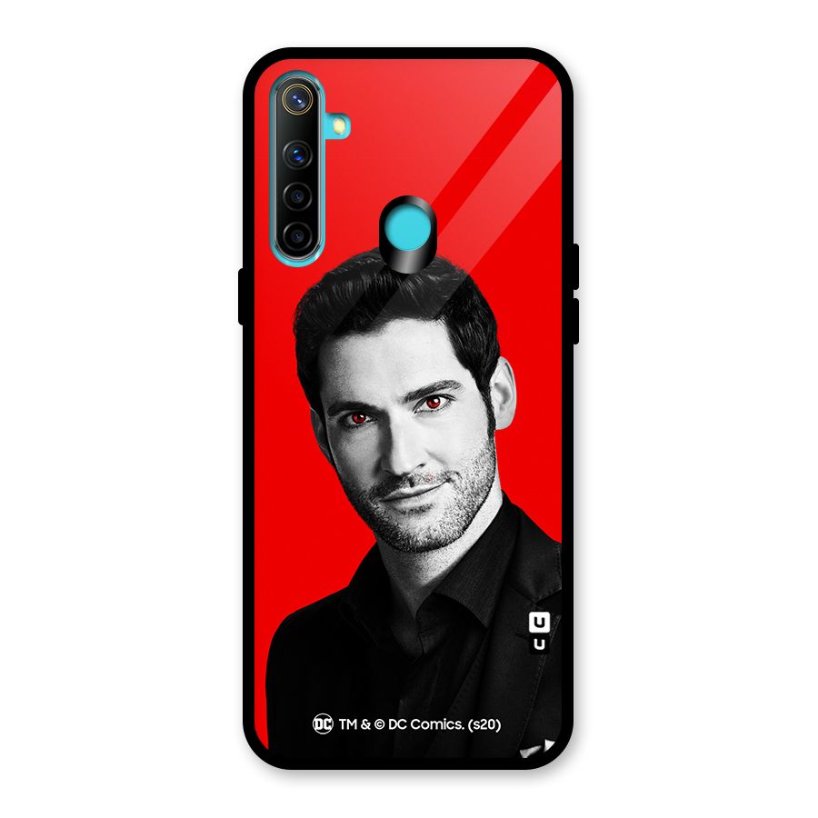 Lucifer Devil Smile Glass Back Case for Realme 5